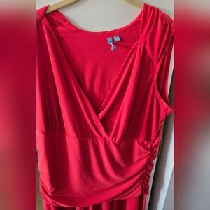 Tummy Control Sleeveless Dress 2x